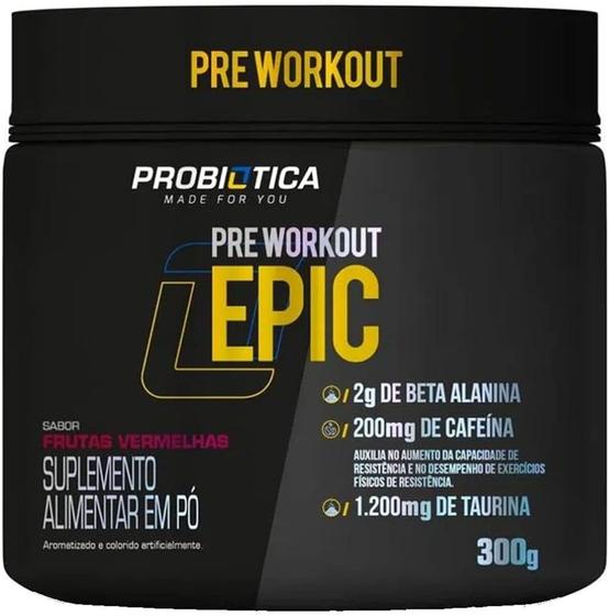 Imagem de Epic pré workout Probiotica 