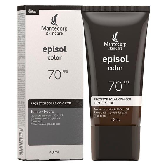 Episol Color Mantecorp Skincare - Protetor Solar com Cor FPS70 ...