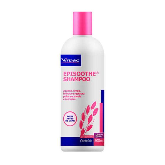 Imagem de Episoothe Shampoo Cães E Gatos Virbac - 500mL