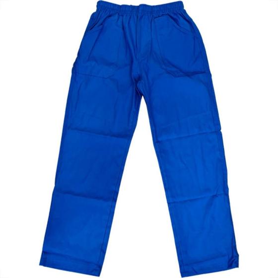 Imagem de Eqpro Calca Brim P/Uniforme  Azul. G