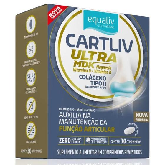 Imagem de Equaliv Cartiliv Ultra Mdk 30 Cápsulas 