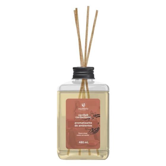 Imagem de Equilíbrio Aromatizante Vanilla E Cardamomo 480 Ml Stick