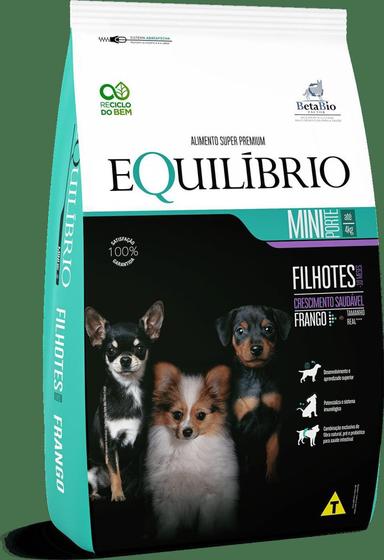 Imagem de Equilíbrio cães porte mini filhotes frango 1kg