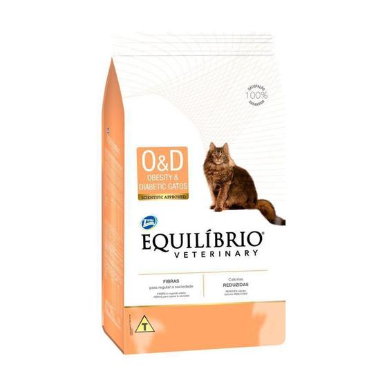 Imagem de Equilibrio Veterinary Gatos Obesity & Diabetic - 500g - Equilíbrio