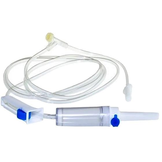 Imagem de Equipo Microgotas Labor Import c/ Injetor Lateral 25 un.