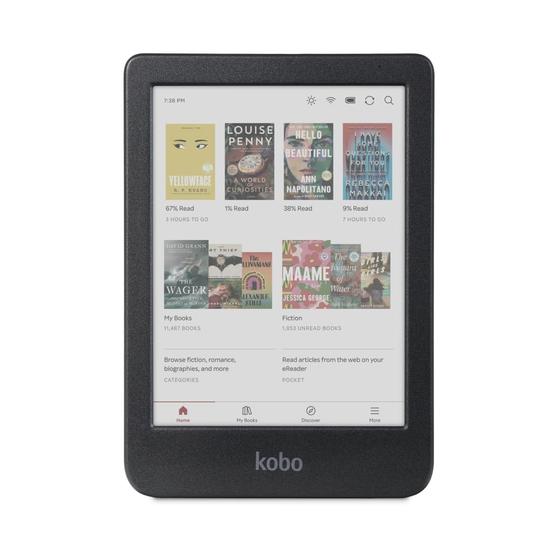 Imagem de eReader Kobo Clara Colour 6” Sem brilho E Ink Kaleido 3 16 GB