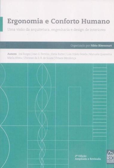 Imagem de Ergonomia e Conforto Humano - Uma Visão da Arquitetura, Engenharia e Design de Interiores - Rio Books