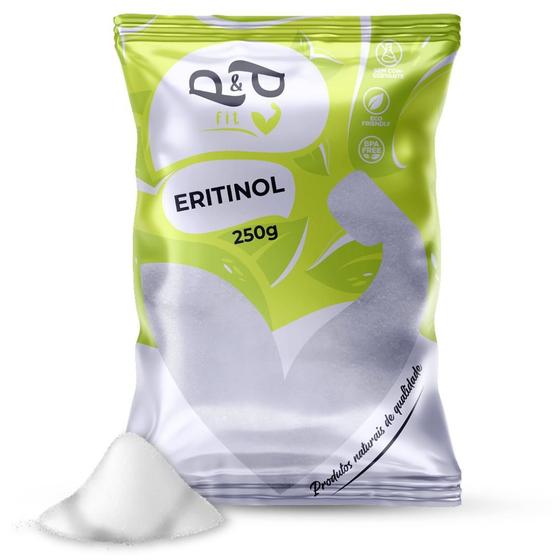 Imagem de Eritritol Cristal Adoçante 100% Puro Natural 250g - P&P