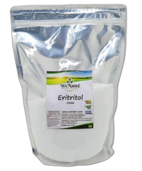Imagem de Eritritol Cristal Puro Importado 1,5 Kg Wenutri