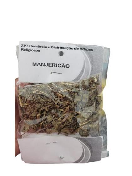 Imagem de Erva De Manjericão Kit Com 3 Unidade De 20G Aproximado Cad