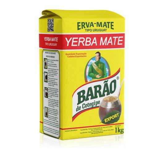 Imagem de Erva Mate Chimarrão BARÃO EXPORT Padrão Uruguai 1 kg