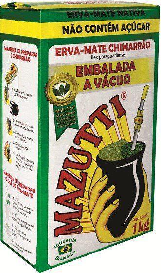 Imagem de Erva Mate Mazutti Tradicional Nativa Embalada a Vácuo 1Kg