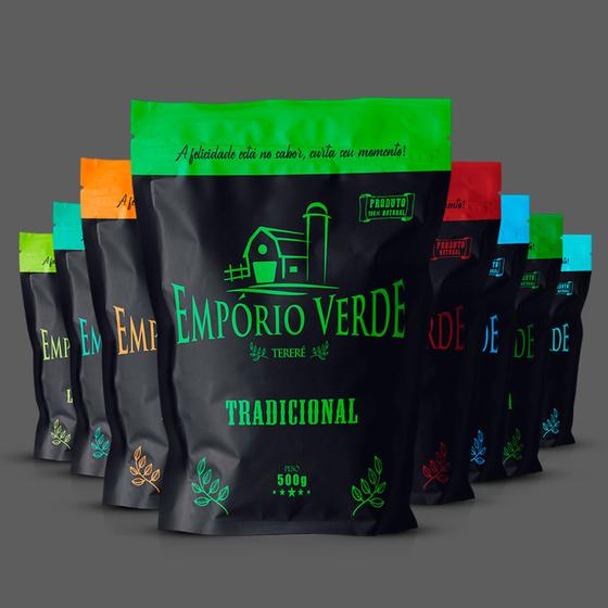 Imagem de Erva Tereré Empório Verde Sabor  500g - Emporio Verde Terere