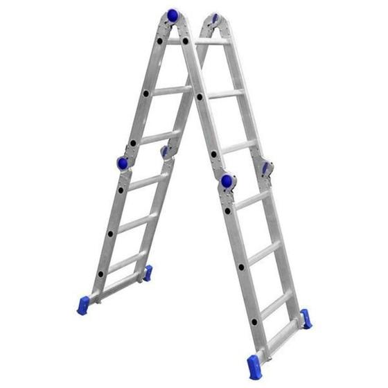 Imagem de Escada Aluminio Articulada 12 X 1 3X4 Real