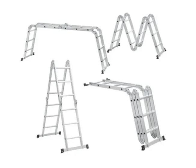 Imagem de Escada Articulada Em Alumínio Worker 12 Degraus 3 X 4 150kg
