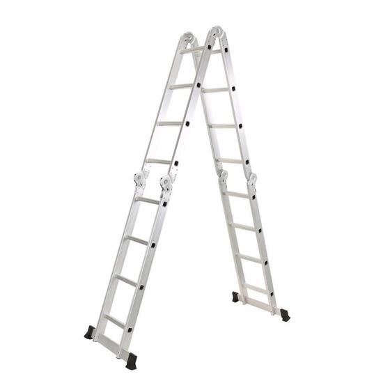 Escada Articulada Multifuncional 4x4 Alumínio Prizi 16 Degraus 4.47m é boa?
