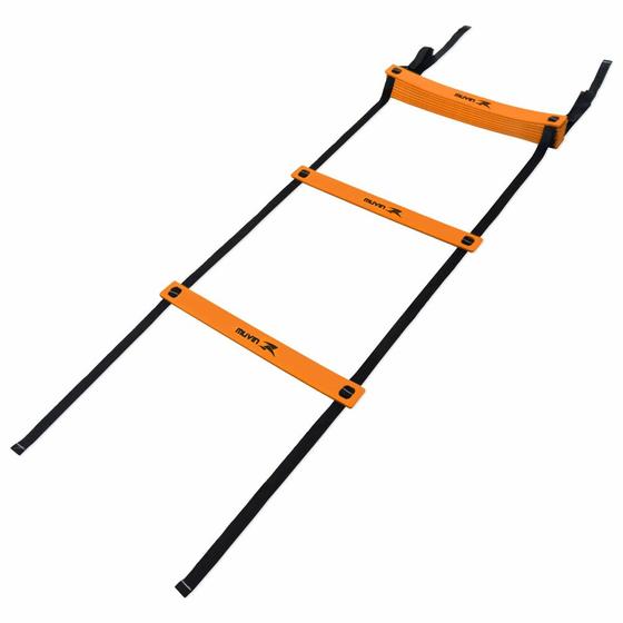 Imagem de Escada de Agilidade Muvin Basics EVA - 5,3 metros com 10 Degraus - Treino Funcional - Exercícios - Corrida