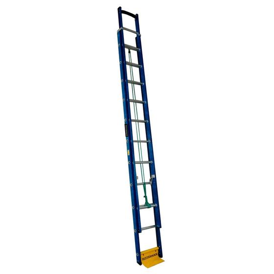 Escada de fibra de vidro extensível 3,5 x 5,9 m 19 degraus - Premium - Rotterman Menor preço em Escada de fibra de vidro extensível 3,5 x 5,9 m 19 degraus - Premium - Rotterman