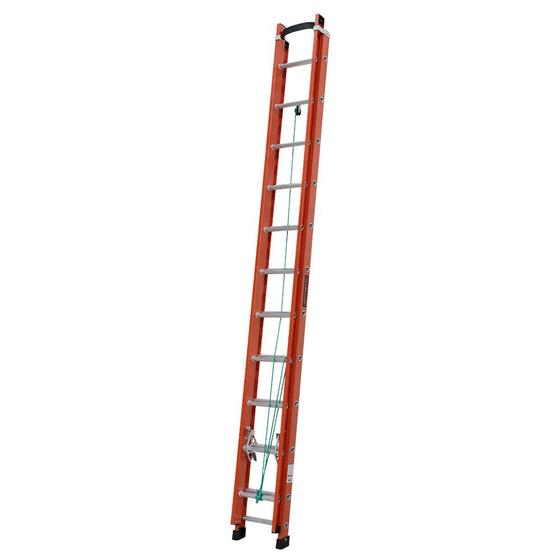 Escada de fibra de vidro extensível 3,60 x 6 m 20 degraus - ESC36060 - Rotterman Menor preço em Escada de fibra de vidro extensível 3,60 x 6 m 20 degraus - ESC36060 - Rotterman