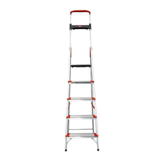 Imagem de Escada Dobravel 5 Degraus Confort em Aluminio Alumasa