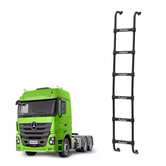 Imagem de Escada Mb Actros Preto 6 Degraus 1400mm