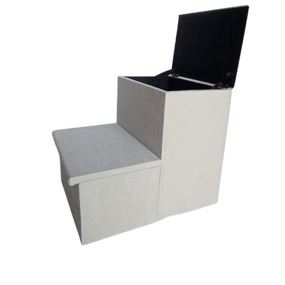 Escada Pet Baú Para Cachorro E Gato Escadinha Cães Suede Menor preço em Escada Pet Baú Para Cachorro E Gato Escadinha Cães Suede