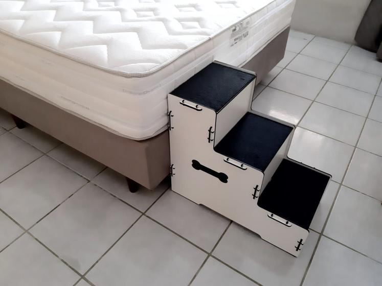 Imagem de Escada Pet Mdf Tamanho 40 Cm Altura