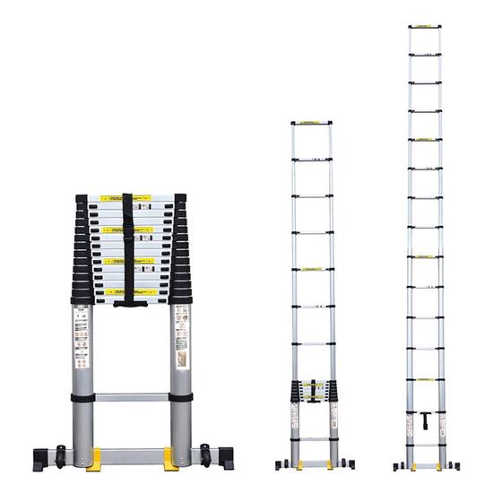 Imagem de Escada Telescópica Aluminio Fortt 5.8m 15 Degraus - ETA01-5.8m