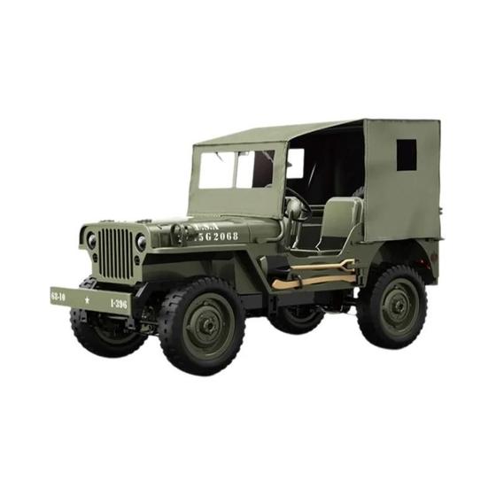 JJRC C8815 1/10 Jeep Militare Elettrica 4WD Con Luci E 2 Batterie – RTR - Foto 2