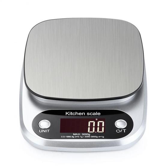 Imagem de Escala de cozinha digital 3kg/0,1g portátil escala eletrônica bolso LCD Precision Jewely Scale Precision Gram Scale Escalas de cozinha