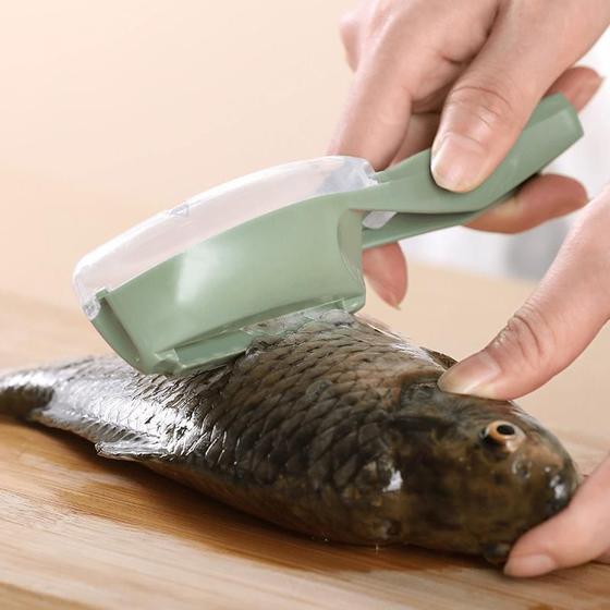 Imagem de Escalador de Peixe Prático e Eficiente-Limpeza sem Estresse!