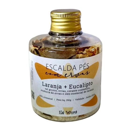 Imagem de Escalda Pés Premium Laranja, Eucalipto e Óleo Essencial 250g