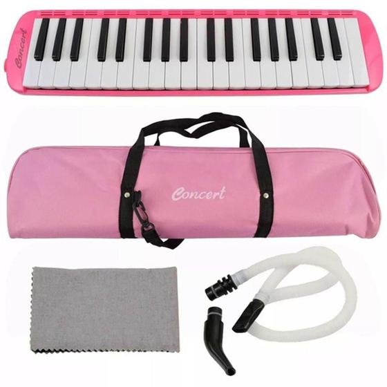 Imagem de Escaleta Concert M37 Pk Rosa 37 Teclas Com Bag