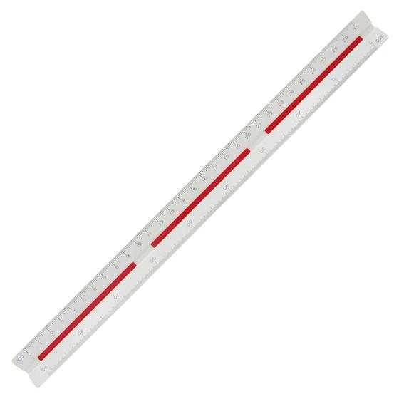 Imagem de Escalímetro Triangular Trident 30Cm Ref 7830/3