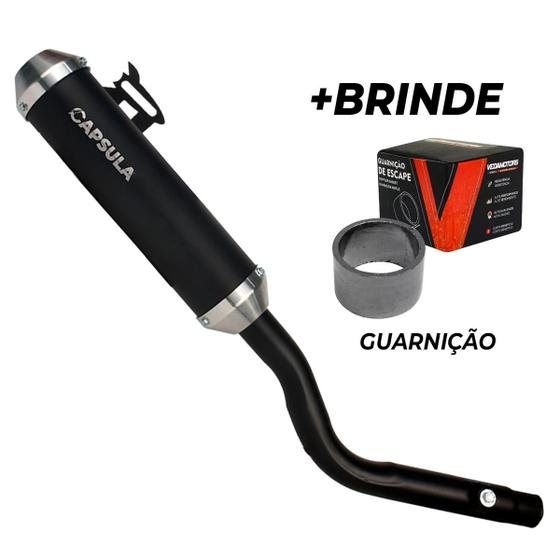 Escapamento Ponteira Xre 190 Esportivo Barulhento Estralador Roncado ...