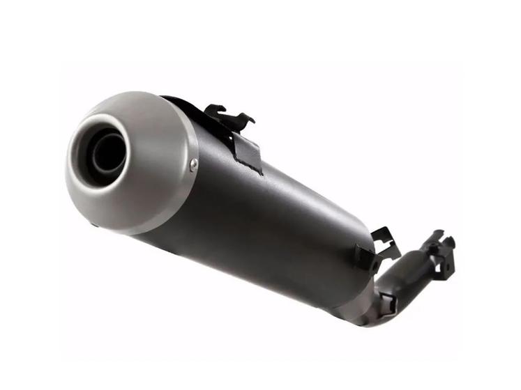 Imagem de Escapamento preto fortuna modelo original nxr 160 bros