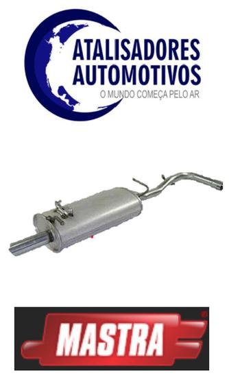 Imagem de Escapamento Traseiro GOL 1.6/1.8/2.0 8V 05/1994 1995 1996 1997 1998 09/1999 Original -Mastra VW0459T