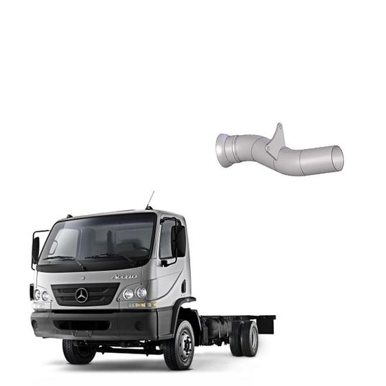Imagem de Escapamento Tubo Saida Motor Mb Accelo 715 915 Original 3p