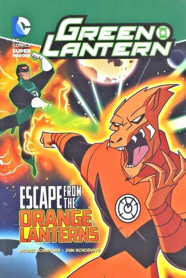 Imagem de Escape From The Orange Lanterns - DC Super Heroes - Green Lantern - Raintree
