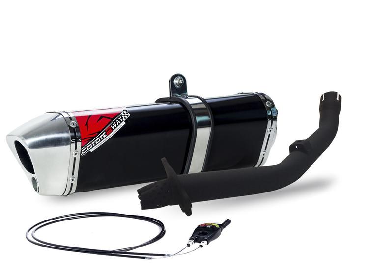 Escape / Ponteira Coyote Modelo TRS 2 Way + Mais em Alumínio - Lander ABS 250 ano 2019 em Diante - Yamaha Menor preço em Escape / Ponteira Coyote Modelo TRS 2 Way + Mais em Alumínio - Lander ABS 250 ano 2019 em Diante - Yamaha