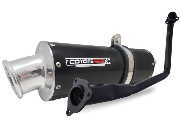 Imagem de Escape / Ponteira Coyote RS3 Aluminio Oval - CG 150 Titan ESD até 2008 - Honda