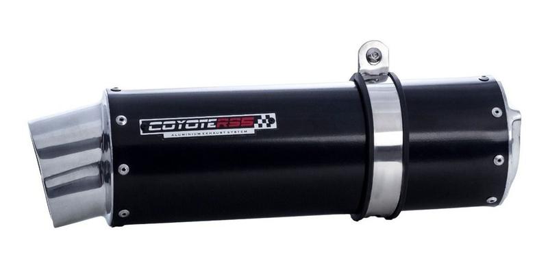 Imagem de Escape / Ponteira Coyote RS5 Boca 8 Aluminio Oval - Bros 125 / 150 NX-R ano 2009 até 2015 