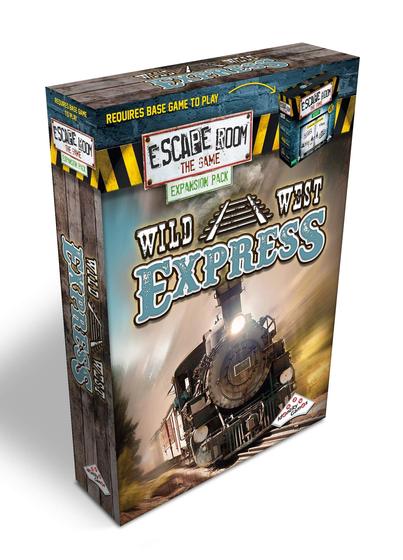 Imagem de Escape Room The Game Expansion Pack  Wild West Express  Resolva o jogo de tabuleiro misterioso para adultos e adolescentes (versão em inglês)