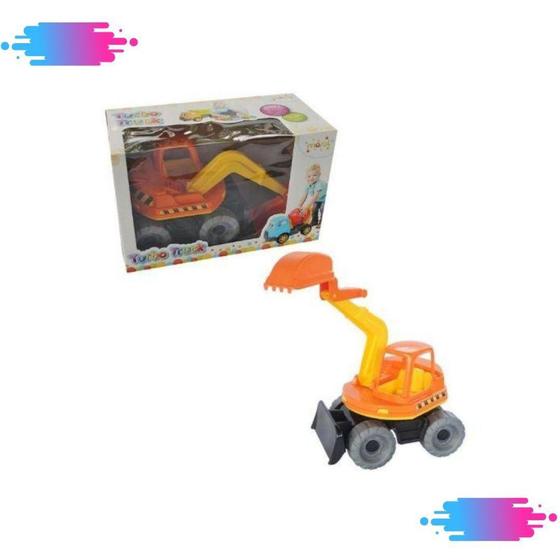 Imagem de Escavadeira Infantil Turbo Retro - Maral