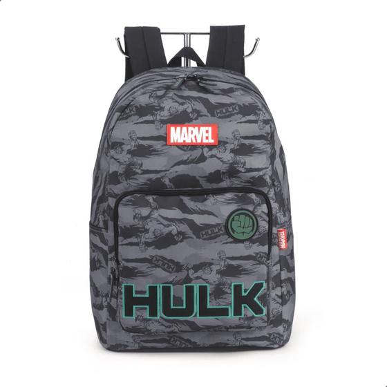 Imagem de Escolar Mochila Costas Marvel Hulk Avangers Heroi Infantil