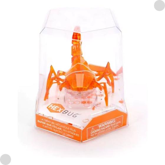 Imagem de Escorpião Mecânico Laranja Hexbug Mechanical 003926 - SUNNY