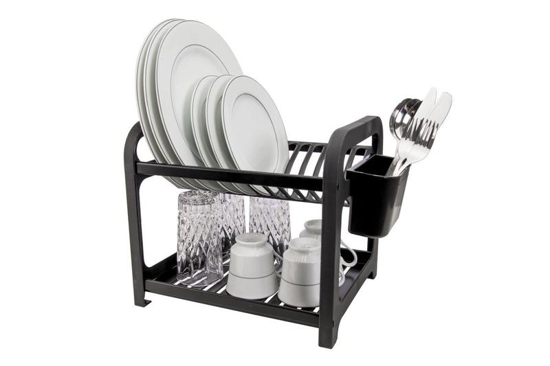 Menor preço em Escorredor 12 pratos black