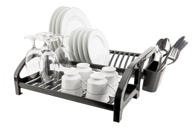 Imagem de Escorredor 16 pratos cama preto