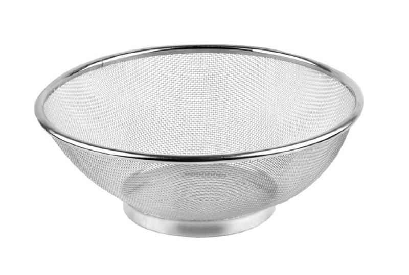 Imagem de Escorredor De Aço Inox 21Cm Multiuso Macarrão Batata