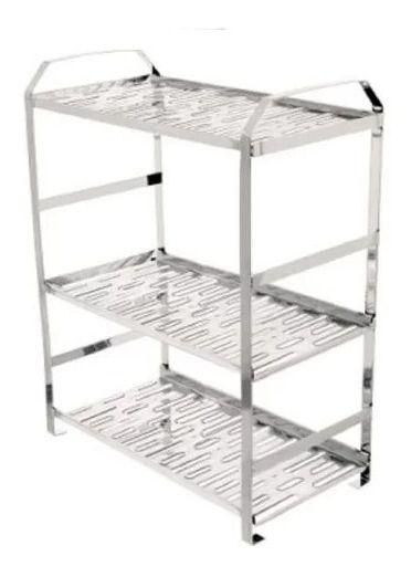 Escorredor De Copos Industrial Aço Inox 60 Copos Hotéis Bar Menor preço em Escorredor De Copos Industrial Aço Inox 60 Copos Hotéis Bar